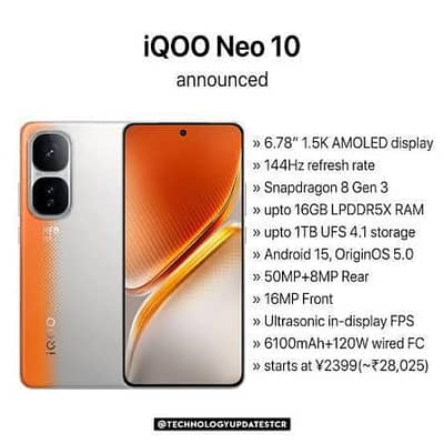 IQOO Neo 10