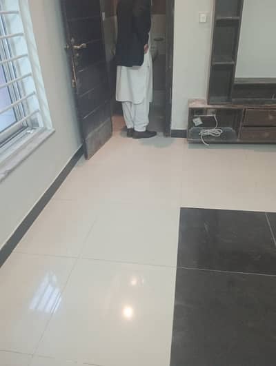 4marla 2beds tv lounge kitchen attached baths neat clean upper portion for rent in G 13 1 islamabad