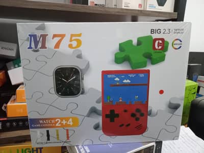 M75 Smartwatch Set with Straps and SUP Game Console