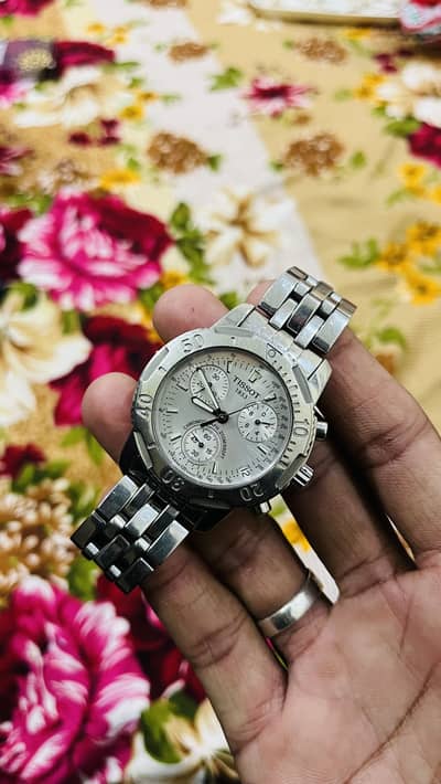 Tissot PRS200 Chronograph T362/462 Quartz 40mm Dial Swiss Made