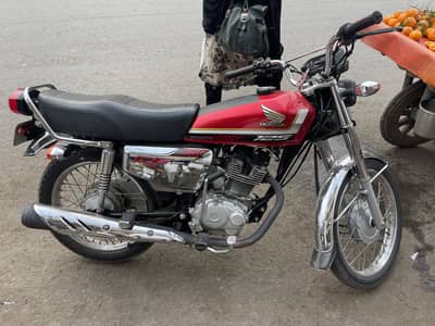 honda CG -125 Self Start special edition 2025 model single hand use
