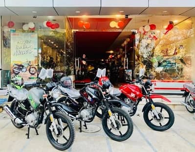 Easy Installment on Yamaha all Bikes 2025 Model New Zero Meter