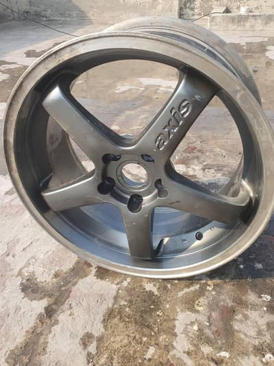 alloy rim 18 inch 2 piece