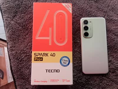 Tecno spark 40 pro plus urgent sale 8gb 256gb