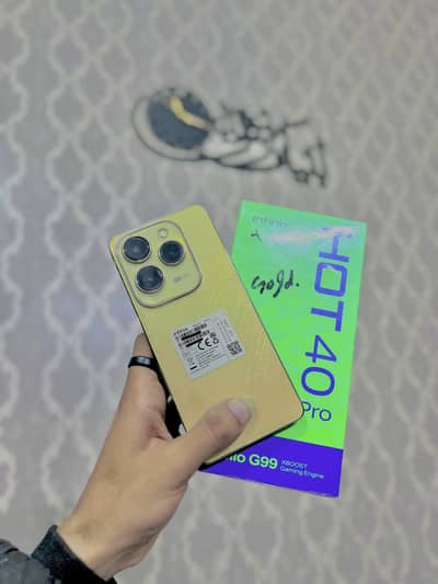 Infinix Hot 40 Pro Official Pta Approved With Box 8+8=16GB 256GB