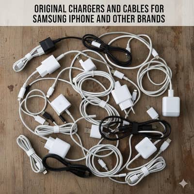 original chargers cables Samsung iPhone and more