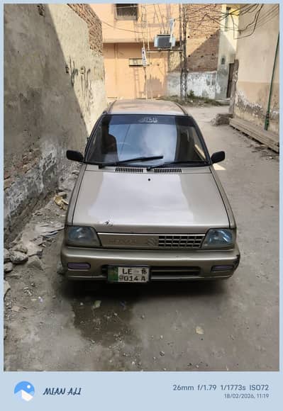 mehran vxr 2015 num 2016 total genuine  Lahore num with zero cracking