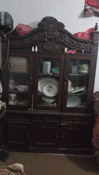 Double Bed and schocase