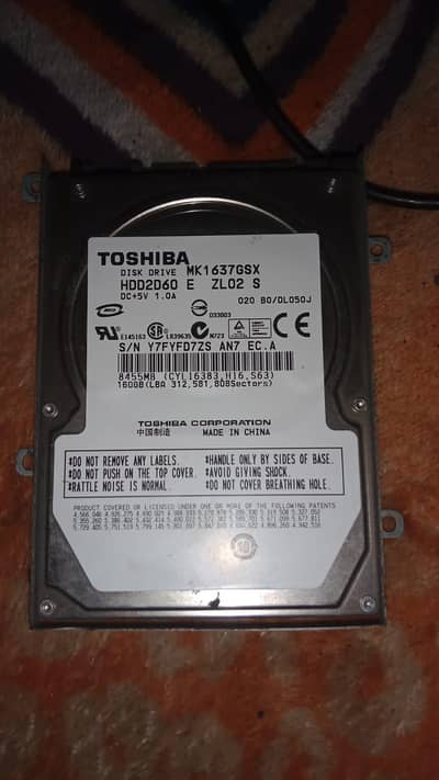 160gb hard disk