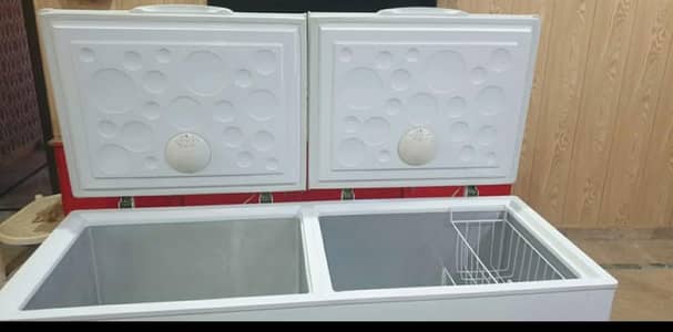DEEP FREEZER HDF535 DUBBLE DOOR