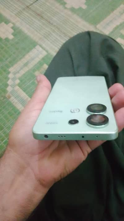 Redmi Note 13 dual SIM PTA OFFICIAL 8/256  glass change Like new