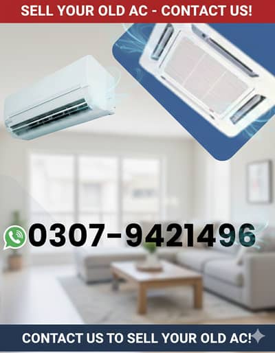 Old AC Buyer / Old AC / Used AC / Window AC / Split AC Purchaser