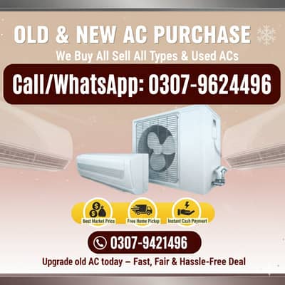 Old AC Buyer / Old AC / Used AC / Window AC / Split AC Purchaser