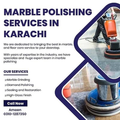 Marble polish and tiles cleaning Karachi