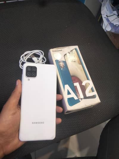 Samsung A12 official pta with box