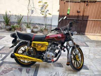 125 Golden Edition self start 2024 Model Modified
