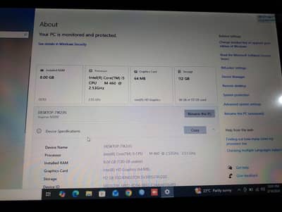 Dell Inspiron i5 laptop | SSD Installed |Smooth working |Good Cond