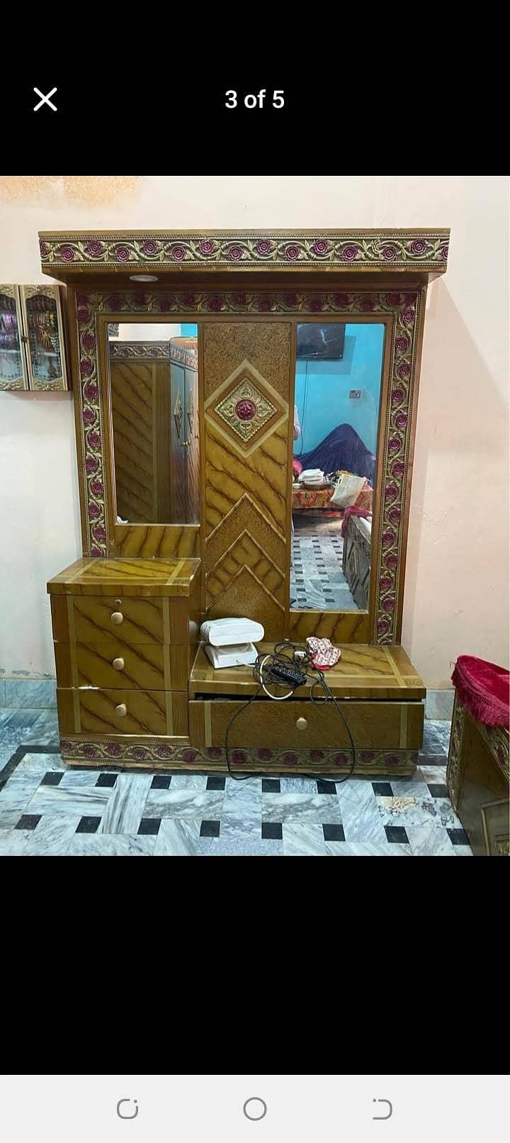 bed dressing table 3