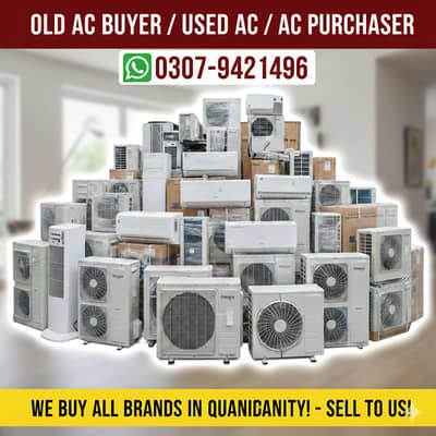 Old AC Buyer / Old AC / Used AC / Window AC / Split AC Purchaser