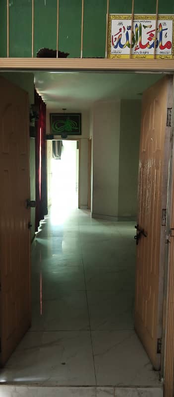 1000 sqft 3rd floar flat for rent in johar town phase 1