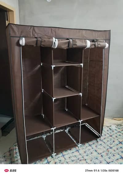 3 door fancy wardrobe cupboard closet