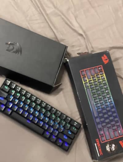 REDRAGON K530 RGB KEYBOARD V RARELY USED 10/10