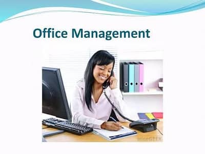 Staff required for office