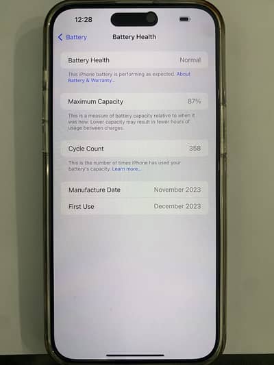 15 pro max lla model Factory unlock both sim time available