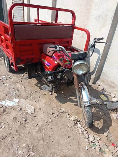 crown 100cc loader with power gar achi condition mai engine 100%