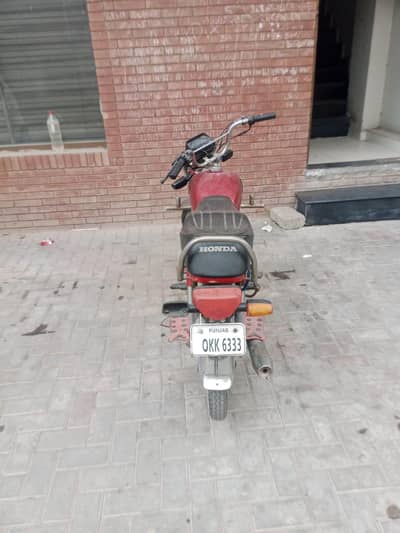 honda cd 70 2016 biometric available