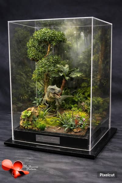 Limited edition" Pre Historic Diorama" T Rex