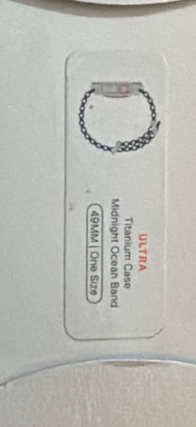 Ultra titanium case midnight ocean band