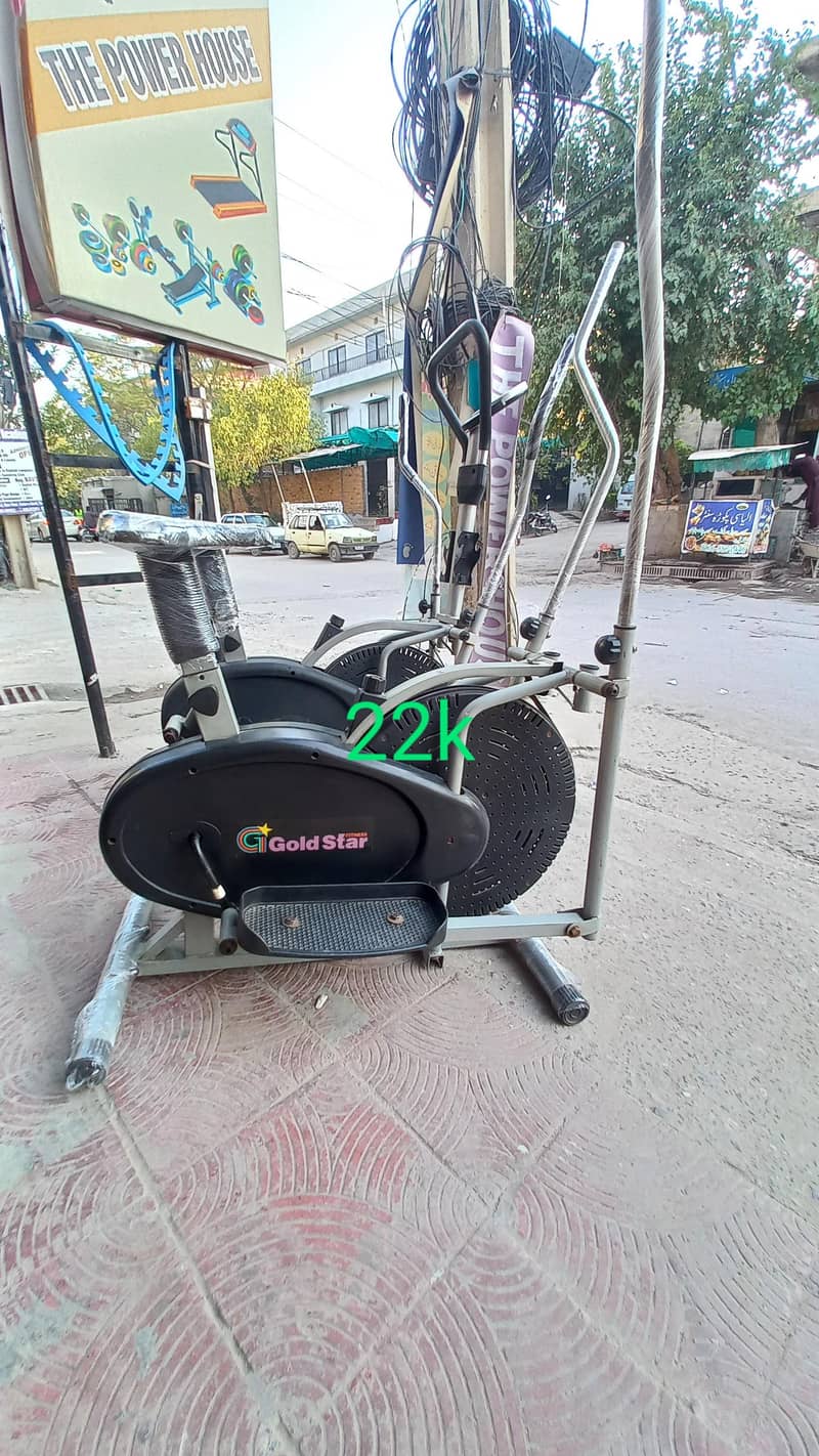 Elliptical cycle exercise cycling machine magnetic cross trainer bike ...