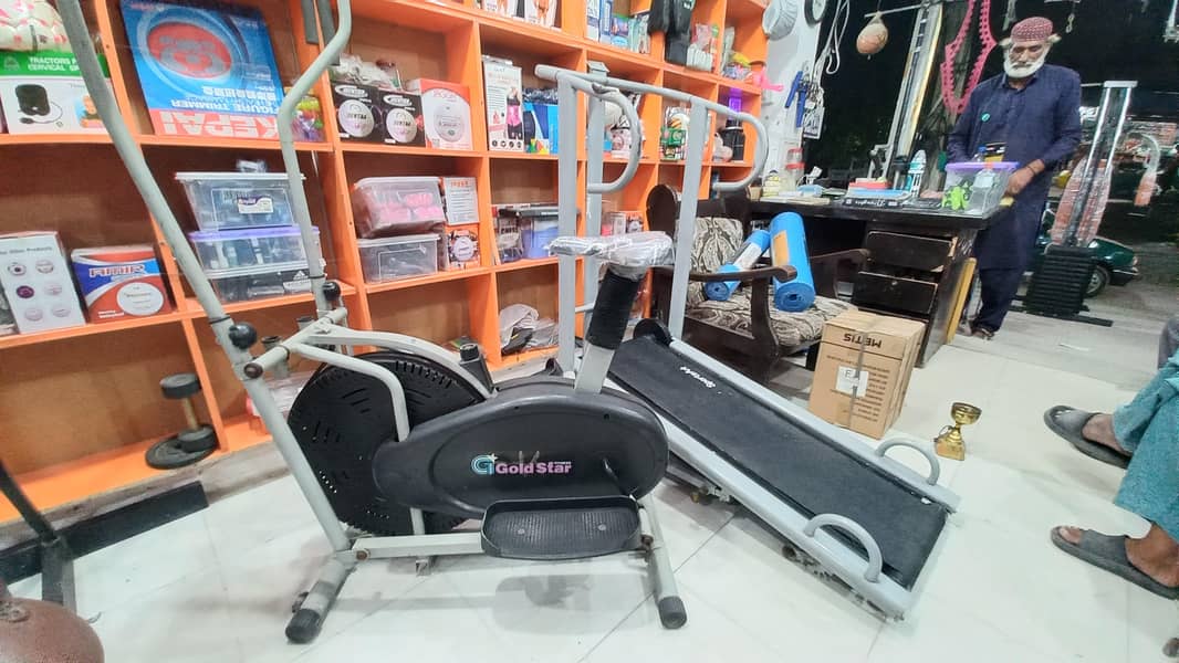 Elliptical cycle exercise cycling machine magnetic cross trainer bike ...