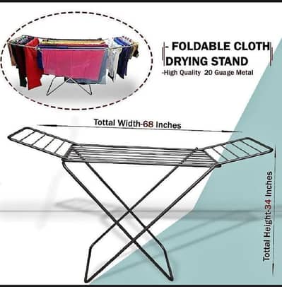 Cloth hanging drying stand, Folding Cloth Stand,