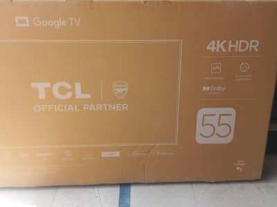 TCL 55" 5 MONTH USED
