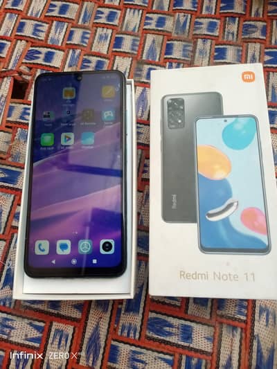 Xiaomi Redmi Note 11, PTA Approved,4 +2/128 gb.