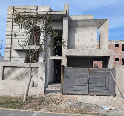 Your Dream Grey Structure 10 Marla House Is Available In Royal Palm City