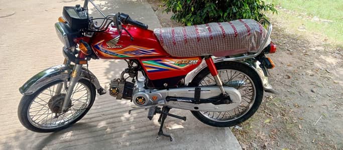 Honda cd 70 Model 2020 Rawalpindi Number