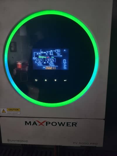 Max power 4kw inverter  +2  tubular battery