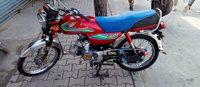 Honda cd 70 Model 2016 Rawalpindi Number