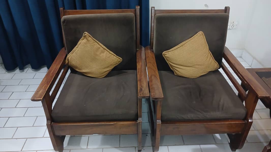 Five seater sofa set 4