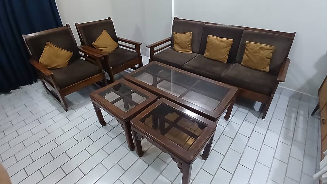 Five seater sofa set 7