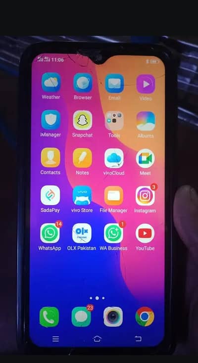Vivo y83 2/32 panel broker but okay working condition