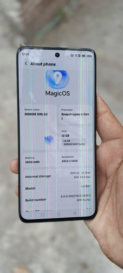 Honor X5B With Box  12GB 256GB