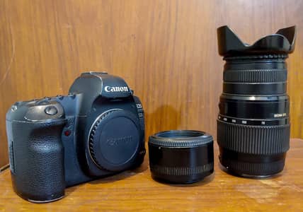 Canon 5D mark II With 70 - 300mm zoom lens