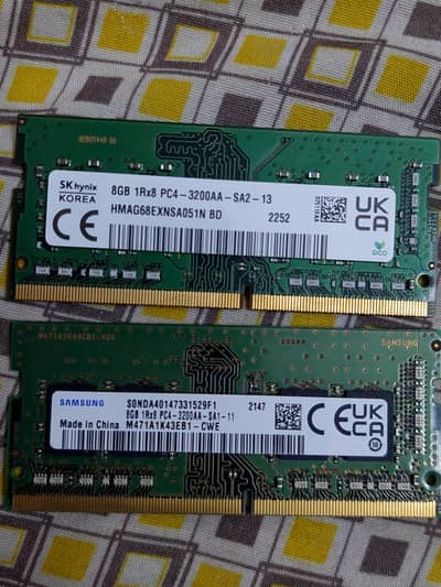 8GB ram ddr4 + 512GB ssd nvme