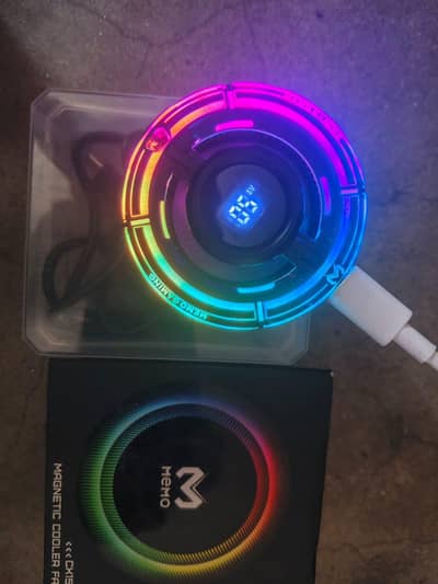 memu cooling fan cx_15  with rgb lights , instant cooling