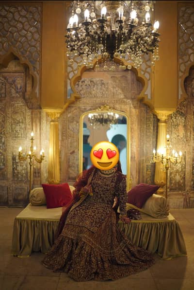 Bridal lehenga for sale haris shakeel replica