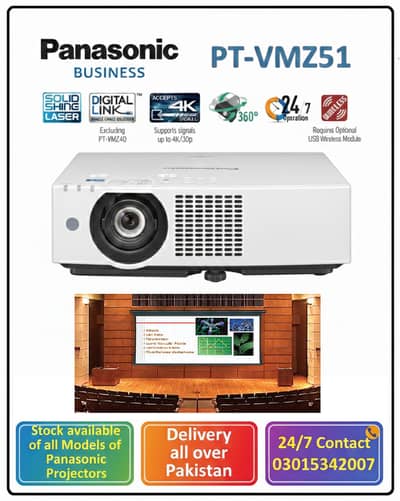 Original Panasonic Multimedia Projectors | Best Price in Islamabad